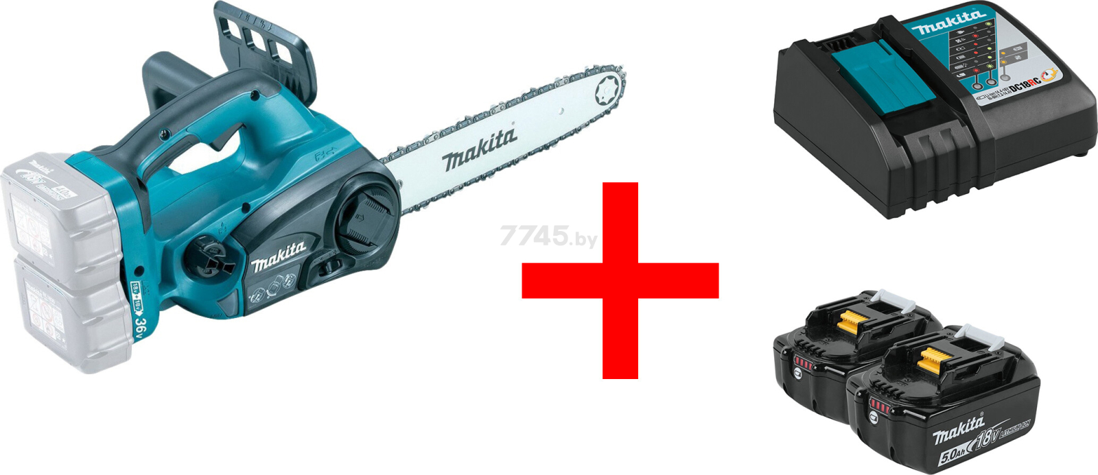 Пила цепная аккумуляторная MAKITA DUC 302 Z (DUC302ZA3)